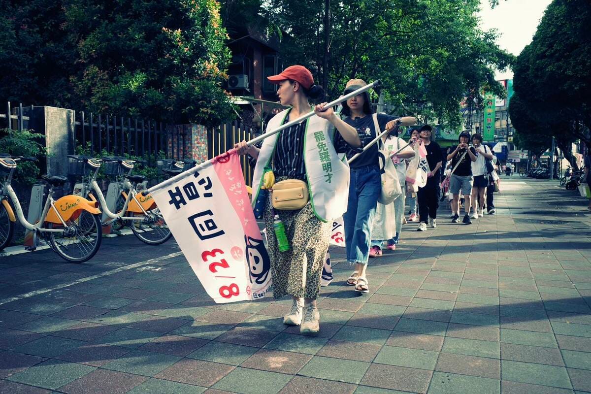 罷免國民黨立委羅明才的「拔羅波」團隊表示，他們從來不是民進黨的側翼，他們在乎的是誰更能守護中華民國。 圖：取自「拔羅波｜罷免羅明才」臉書（資料照）