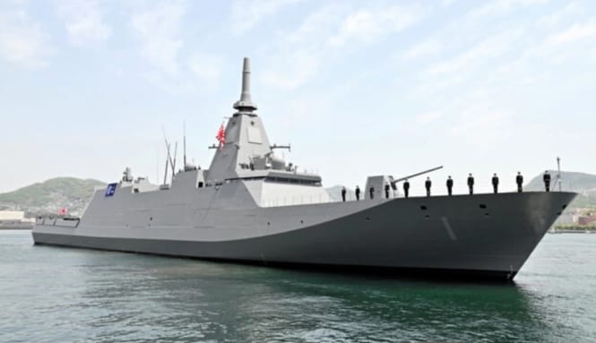 日本最上級護衛艦。 圖 : 翻攝自環球網