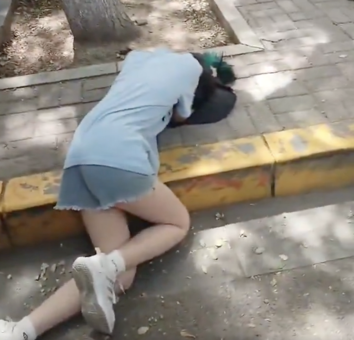 遼寧省錦州市發生《我的英雄學院》coser 被其他 cosers 訕笑、辱罵、推擠，甚至是搶奪假髮的霸凌事件。 圖：擷取自「李老師不是你老師」的 X