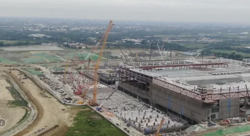 台積電嘉義廠區工安意外頻傳，台積電首度啟動「全體總動員」安全機制。 圖：民眾提供
