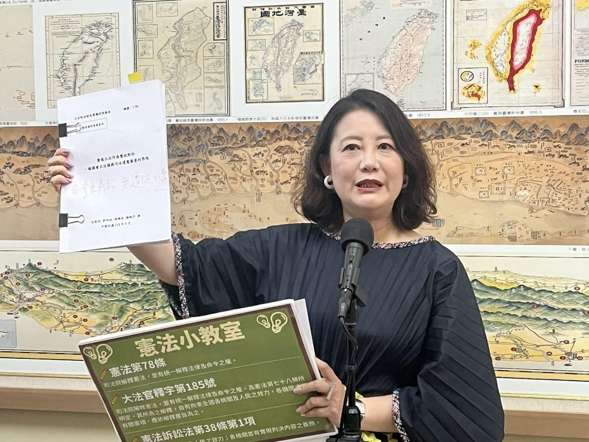 民進黨團幹事長吳思瑤。 圖：金大鈞/攝