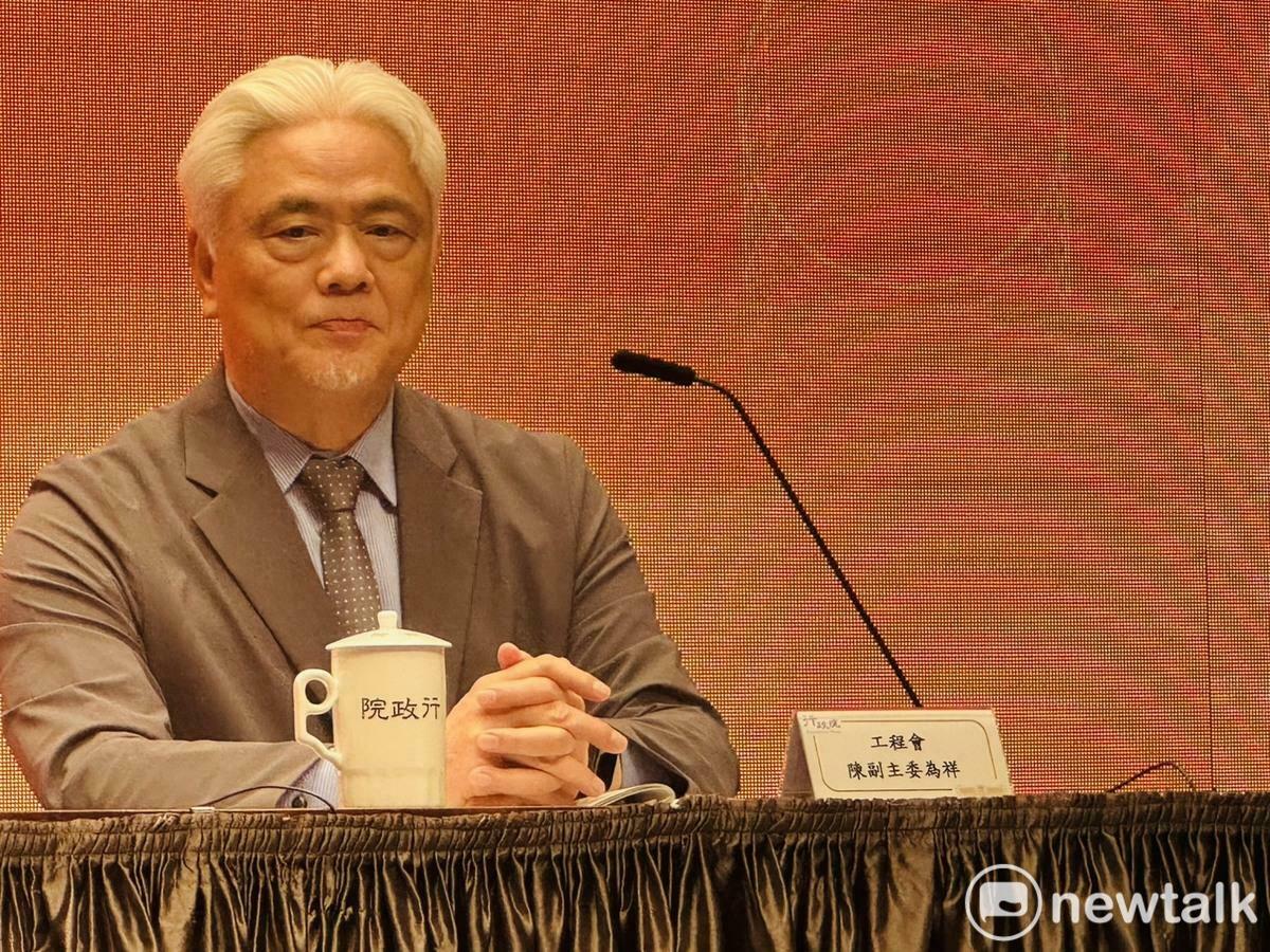 行政院公共工程委員會副主委陳為祥。 圖：謝莉慧/攝
