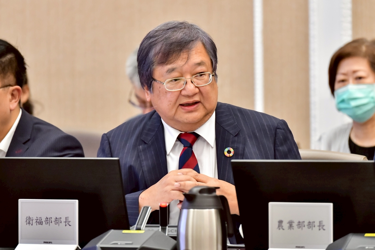 衛生福利部長邱泰源。 圖：行政院提供