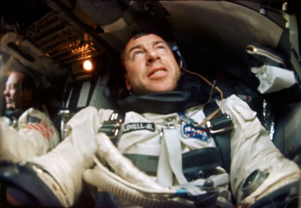 傳奇太空人吉姆·洛威爾（Jim Lovell）於前（7）日辭世，享壽97歲。 圖:翻攝自 X