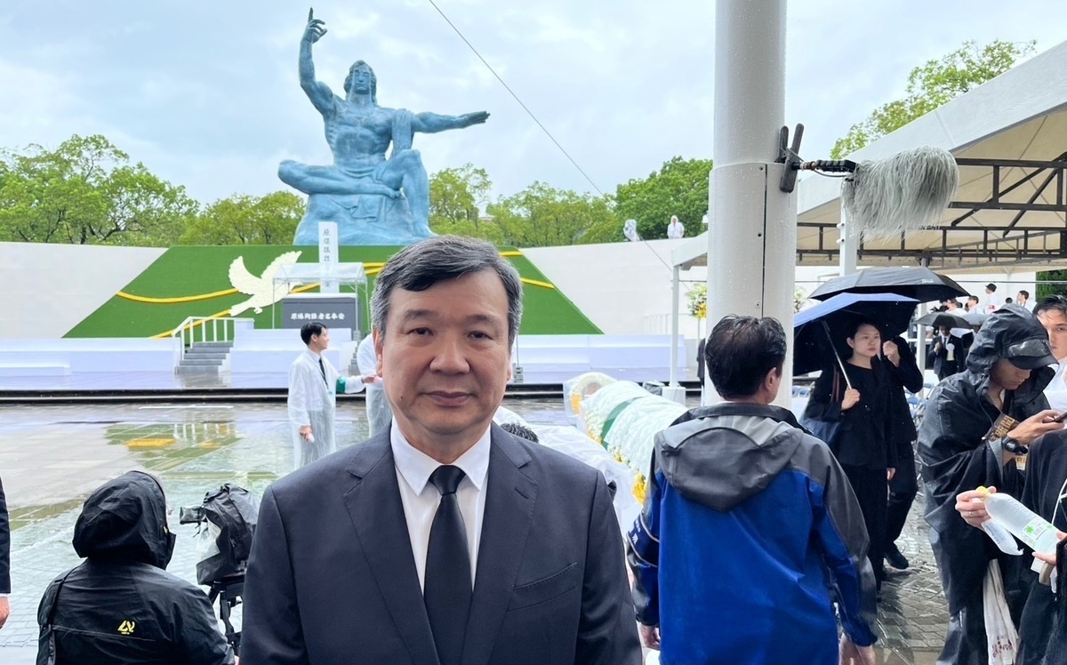 台灣首度出席長崎和平紀念典禮 駐日代表李逸洋嚴斥：中國矮化台灣