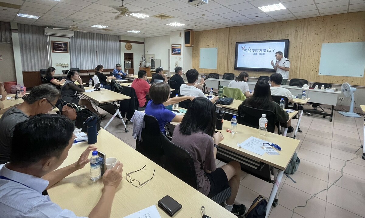 六合國夜市「新媒體人才培訓計畫」報名情況踴躍。 圖：孫家銘翻攝
