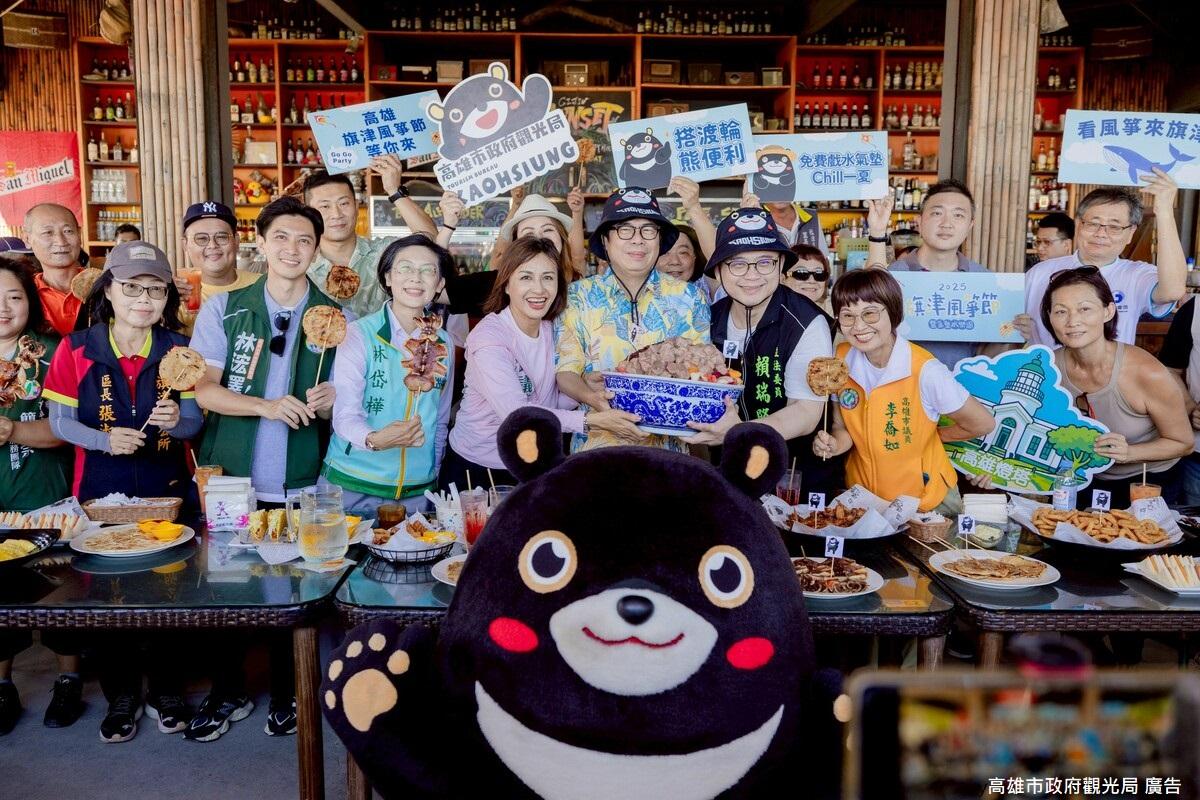 造訪旗津可到「旗津沙灘吧」、「海之星沙灘俱樂部」走走逛逛。 圖：高雄市觀光局/提供