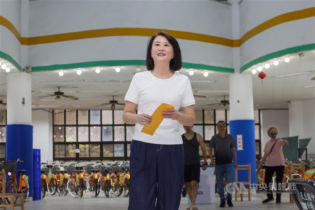 圖為國民黨立委王鴻薇。 圖:中央社提供
