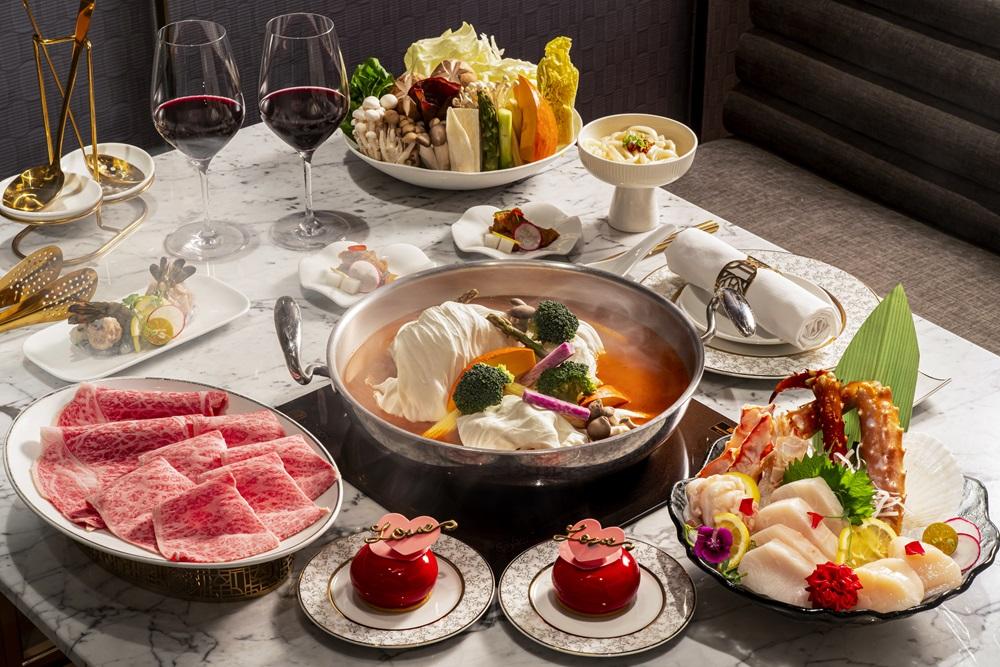 采月鍋品 Cai Yue Hot Po是專注於「廣式湯頭、頂級食材、桌邊服務」的高端火鍋餐廳。 圖：勤美洲際酒店/提供