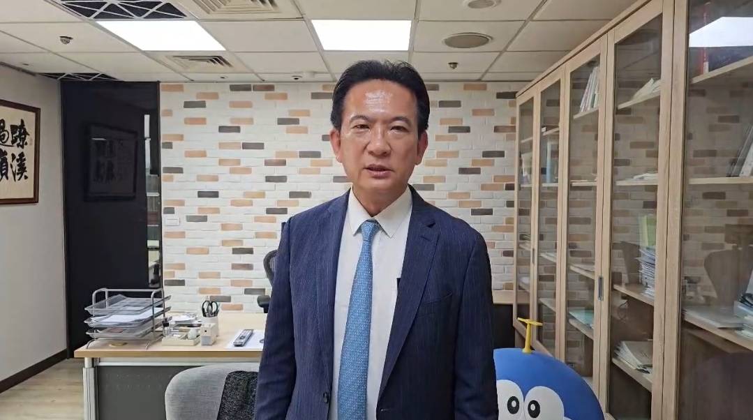 民進黨立委林俊憲。 圖：翻攝自林俊憲提供影片