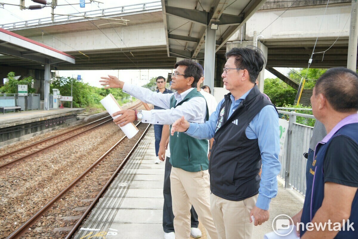 台鐵官田拔林車站改善工程，立委郭國文歷經10年成功爭取5008萬元，並於今日舉辦開工儀式。預計完工日期在2027年的6月即可開放使用。 圖：郭國文服務處提供