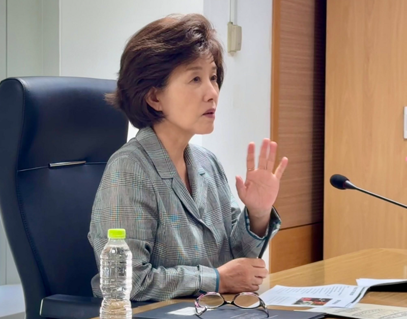 南韓真相和解委員會主委朴宣映。 圖：翻攝朴宣映臉書