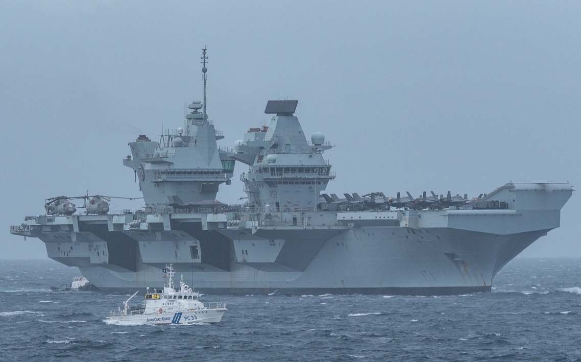 英國「威爾斯親王」抵達橫須賀 挪威海軍艦艇首次部署印太