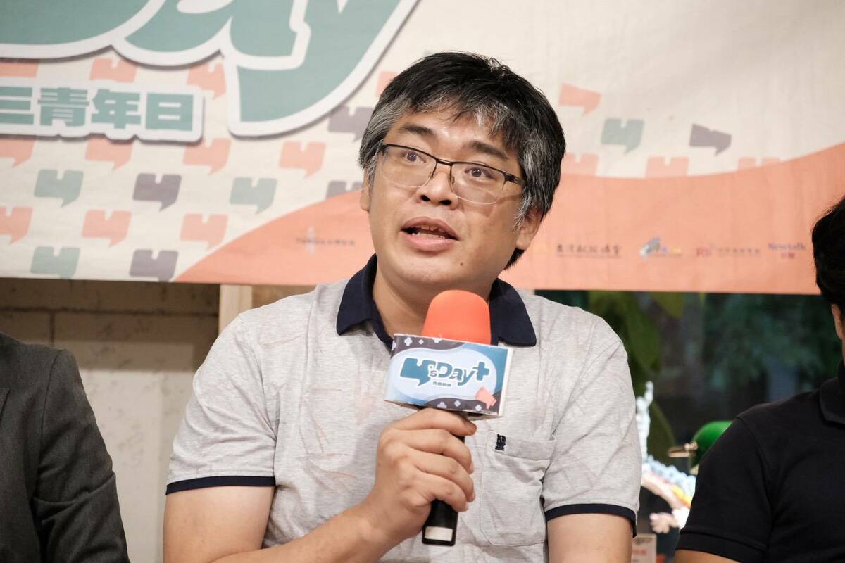 中經院第一研究所助研究員王國臣。 圖：Y’s Day「週三青年日」提供
