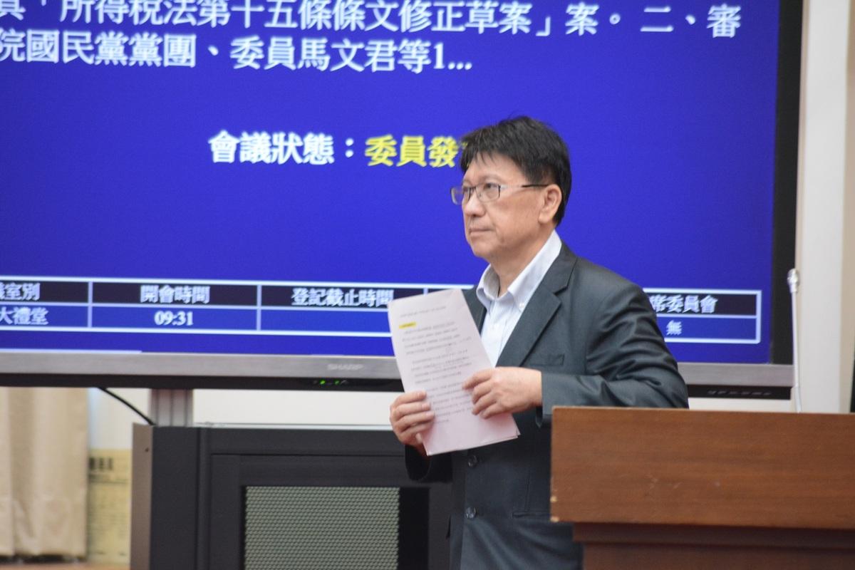 面對民進黨立委范雲指控問政成績全立法院倒數，國民黨林思銘發出聲明回擊。 圖：林思銘辦公室/提供（資料照）