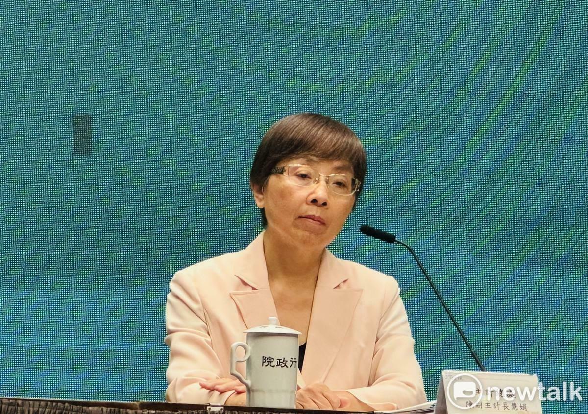 行政院主計總處副主計長陳慧娟。 圖：謝莉慧／攝
