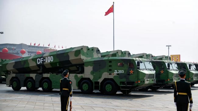 解放軍閱兵前夕突襲預告？東風-100城市發射首公開 高靈活性成軍事基地殺手
