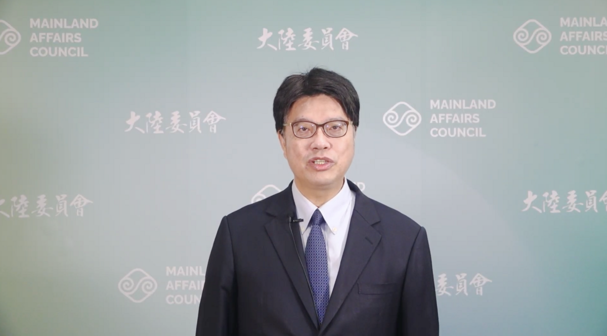 陸委會主委邱垂正。 圖：陸委會／提供