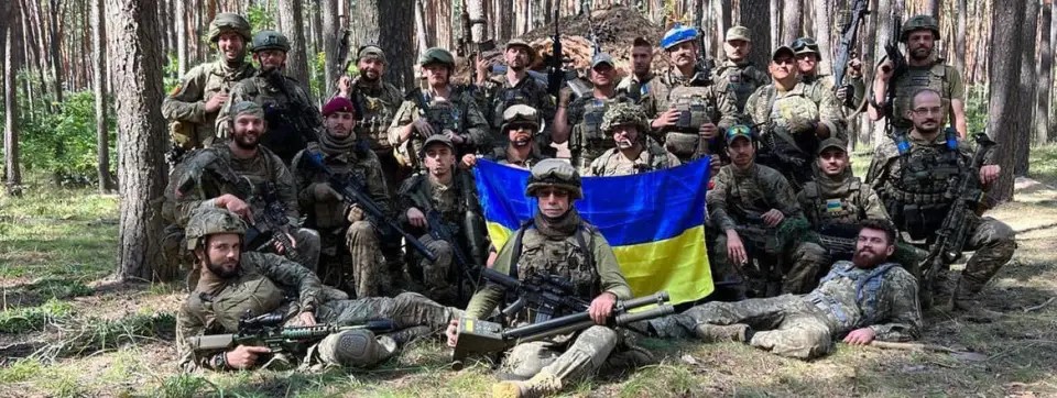 烏克蘭國際軍團（示意圖）。 圖：英國皇家聯合研究所
