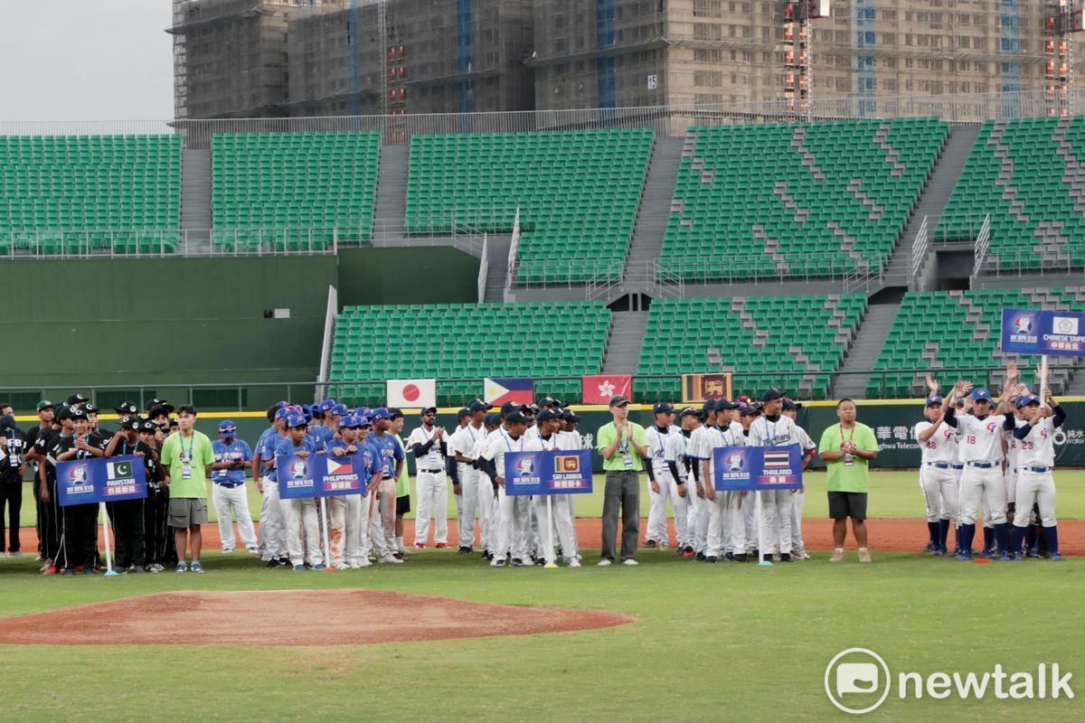 2025年第12屆亞洲U15青少棒錦標賽（2025 XII BFA U15 Asian Baseball Championship）自17日至23日於台南亞太國際棒球訓練中心成棒主、副球場登場，這也是本賽事暌違23年再度回到台灣舉辦，意義非凡。 圖：台南市政府提供