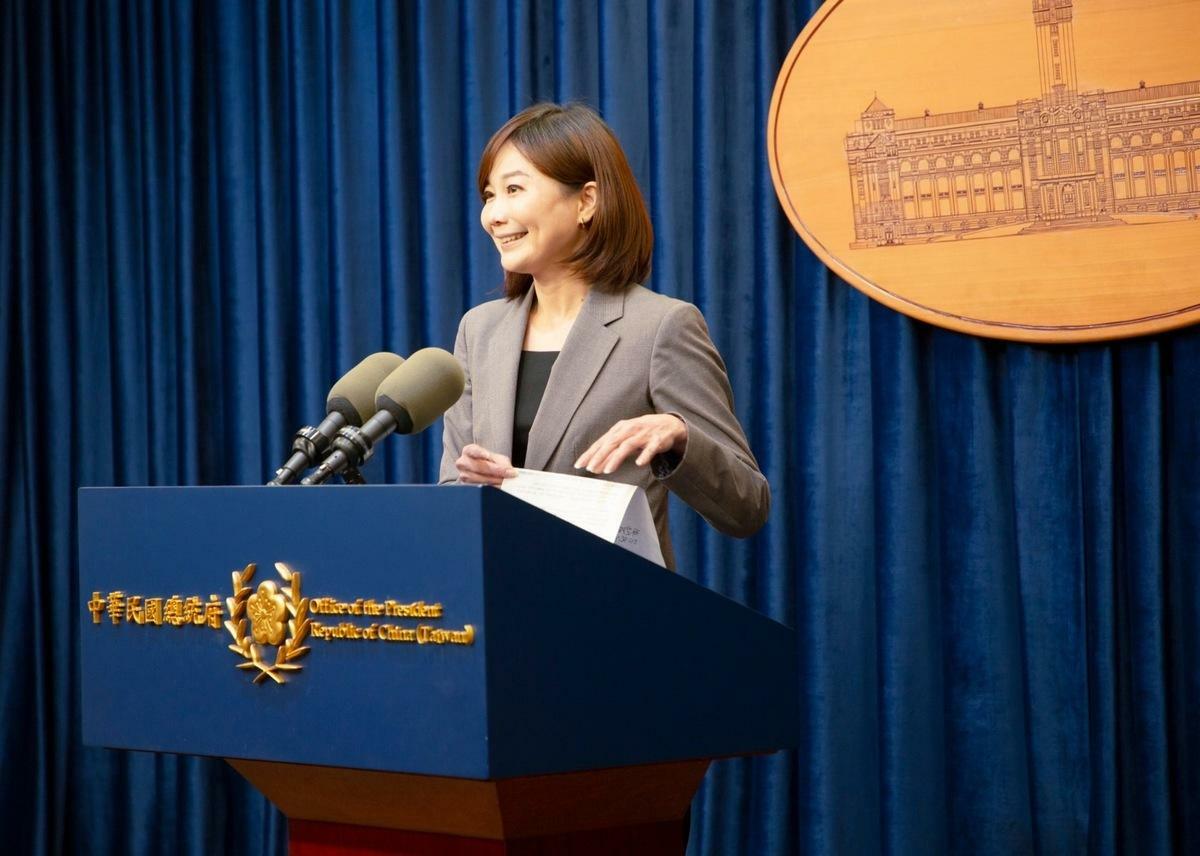總統府發言人郭雅慧說，相信台北市的市政優先並非推薦閣揆人選。 圖：總統府提供