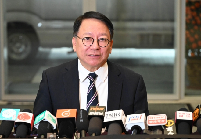 香港政務司長陳國基。 圖 : 翻攝自香港政府官網