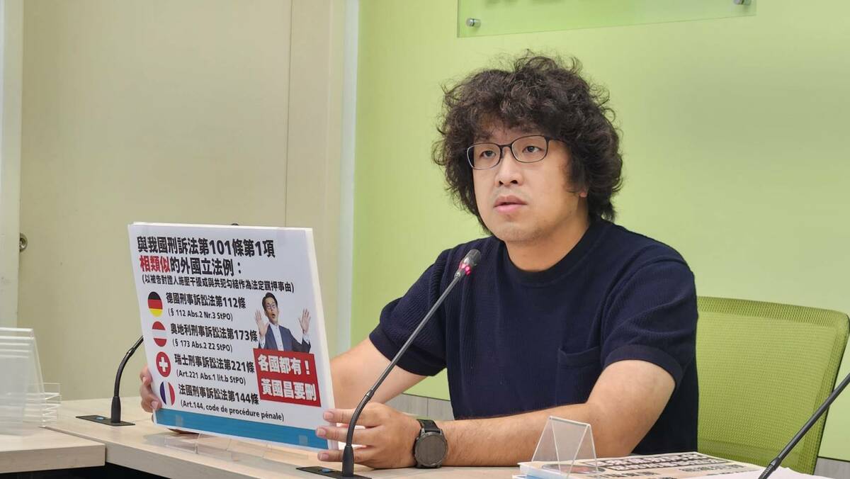 民進黨立委沈柏洋。 圖：蕭依岑／攝