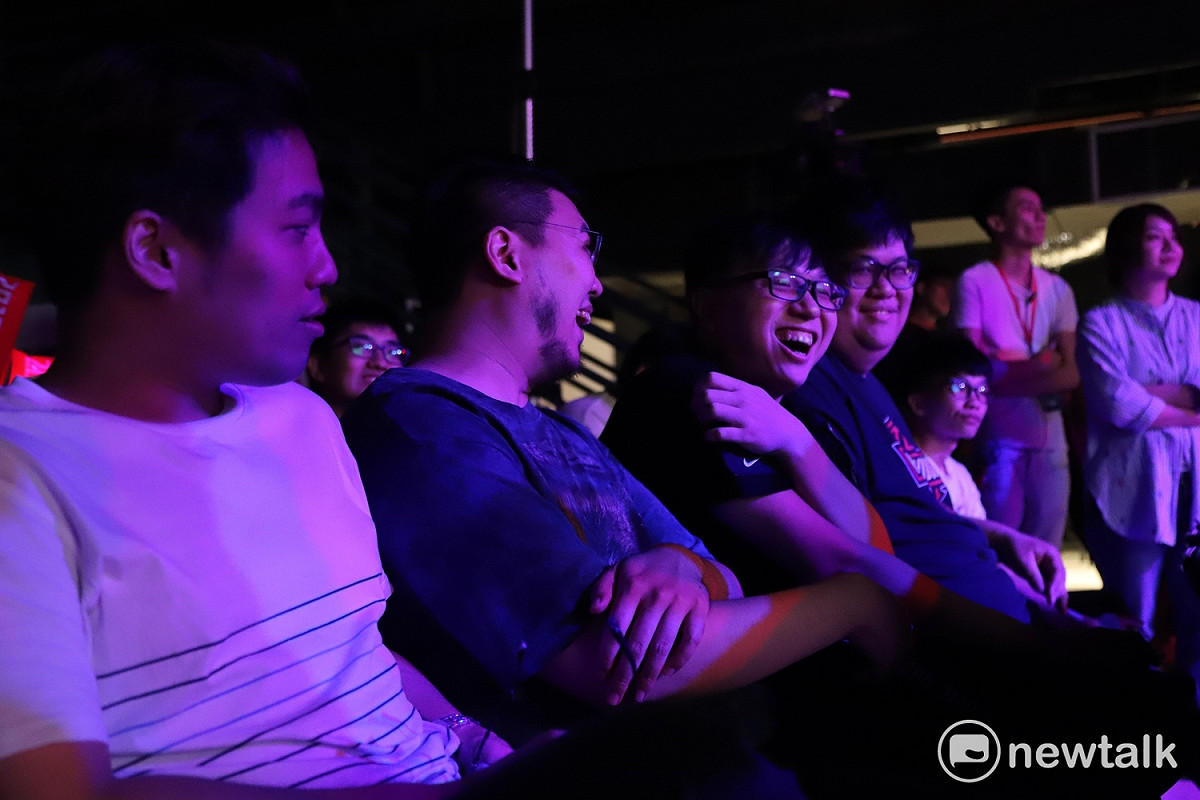 「ahq Fighter」將與S2世界冠軍隊伍TPA的成員進行表演賽。 圖：蔡幸秀/攝