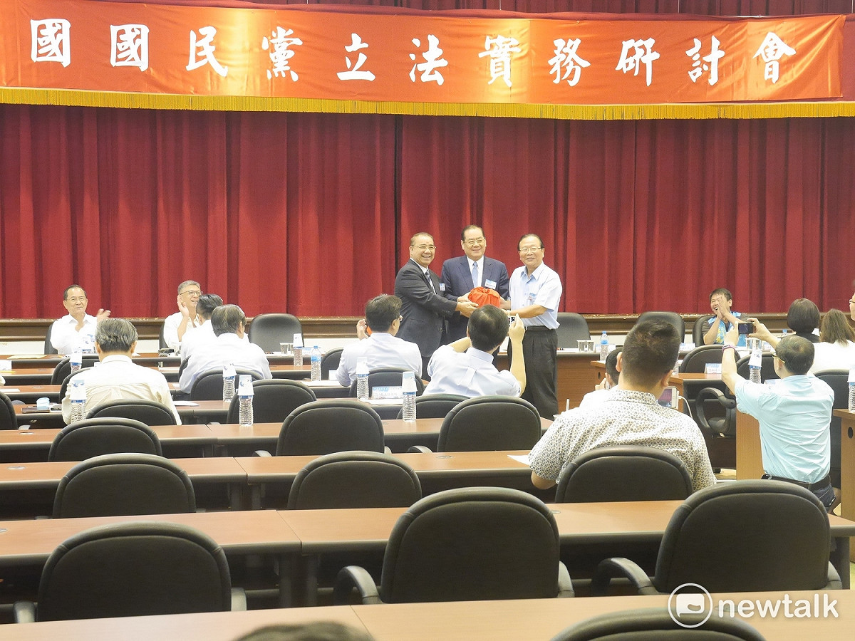 立法院明天開議，國民黨今（21）天下午舉行立法實務研討會。 圖：趙婉淳/攝