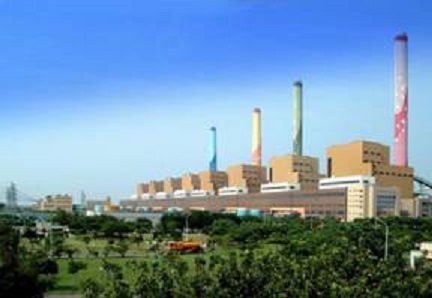 圖為台中火力發電廠。 圖：翻攝自行政院公共工程委員會