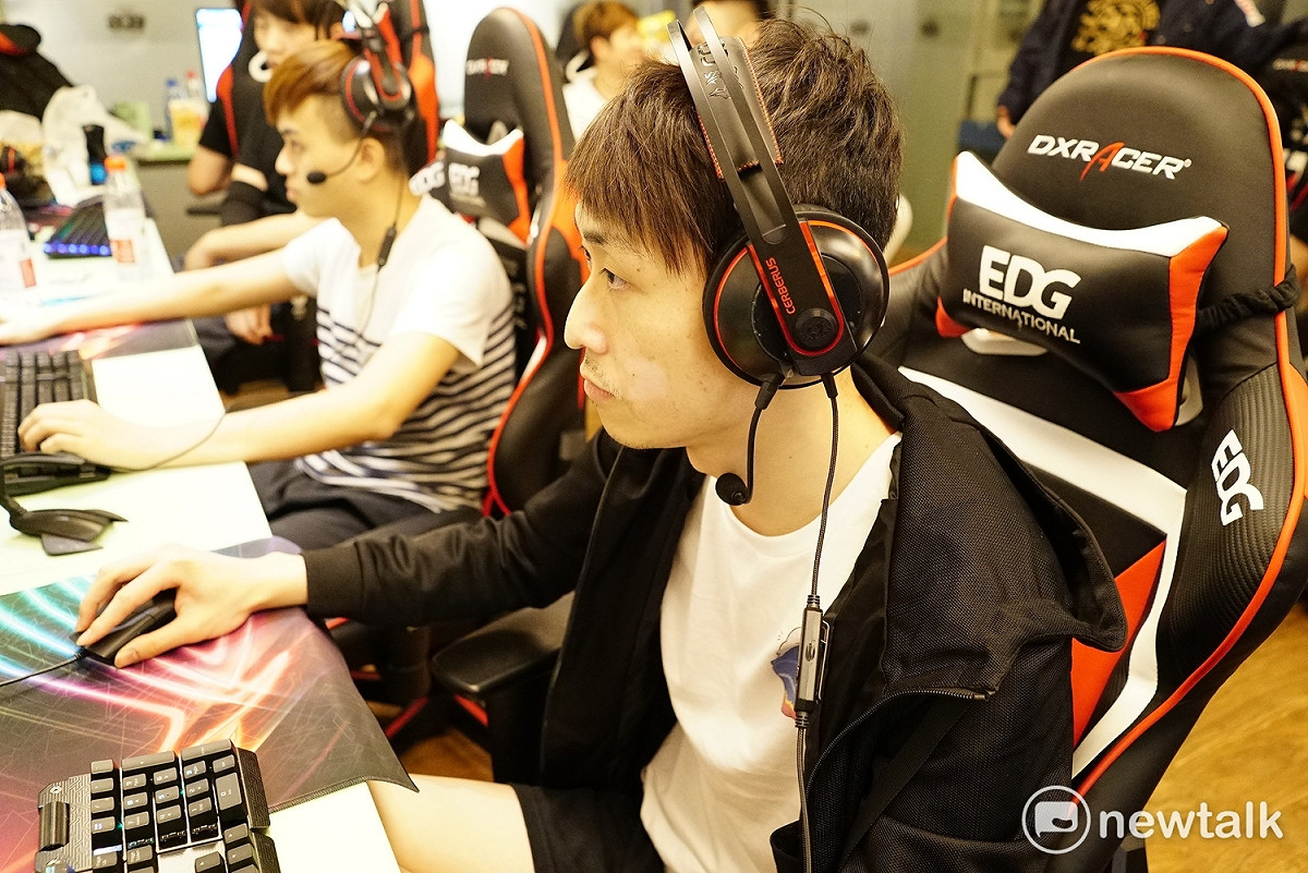 AN表示想要打贏其他的AD：「而且不論是哪位選手都想打贏！」 圖：ahq/獨家提供