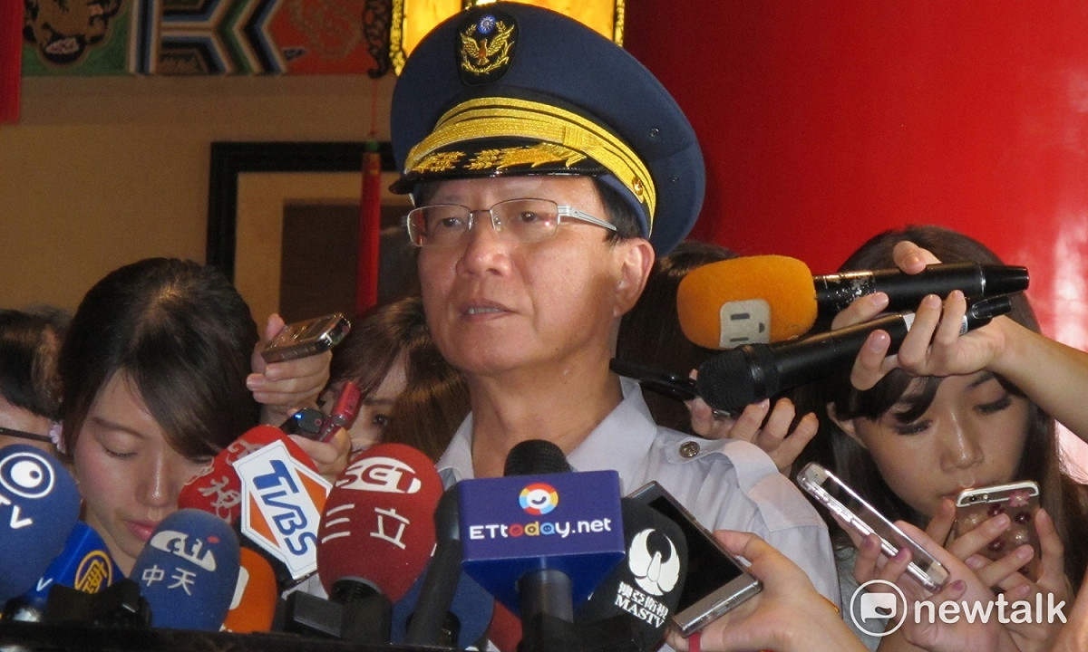 台北市警察局長陳嘉昌24日表示，有信心達成今日圓山飯店維安工作。 圖：林朝億/攝