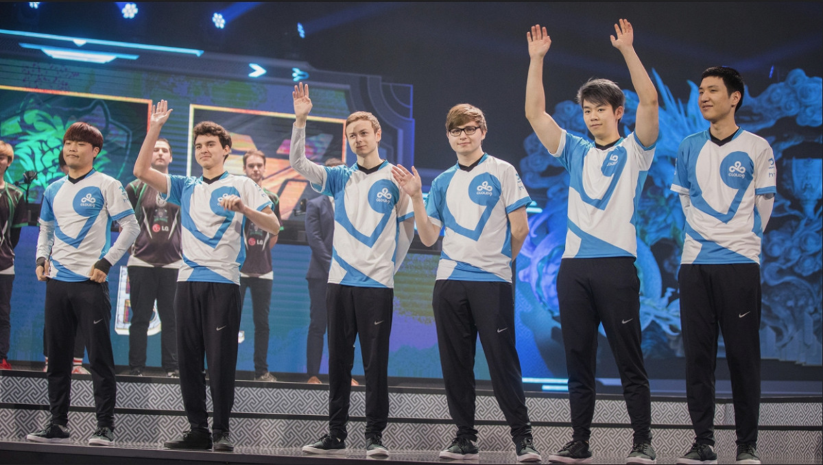 北美戰隊C9以第一的排名晉級B組第二輪巡迴賽。 圖：翻攝自 LoL Esports Photos flickr