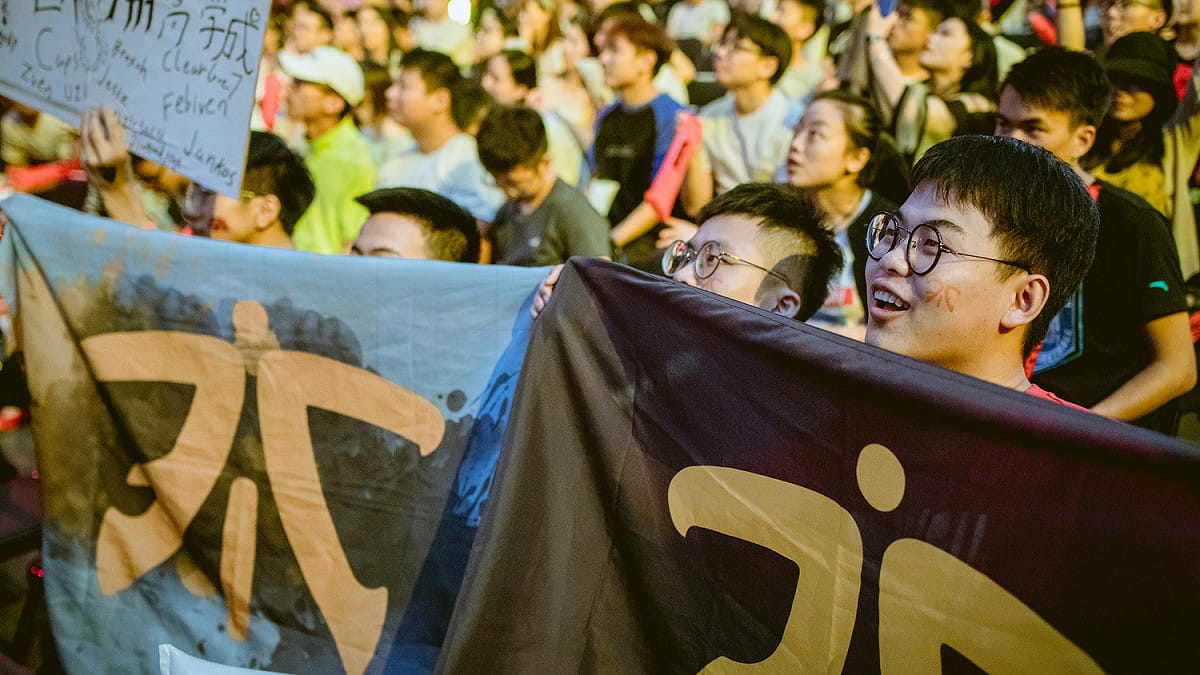 FNC身為一隻老牌的歐洲戰隊，在中國有擁有廣大的粉絲。 圖：翻攝自 LoL Esports Photos flickr