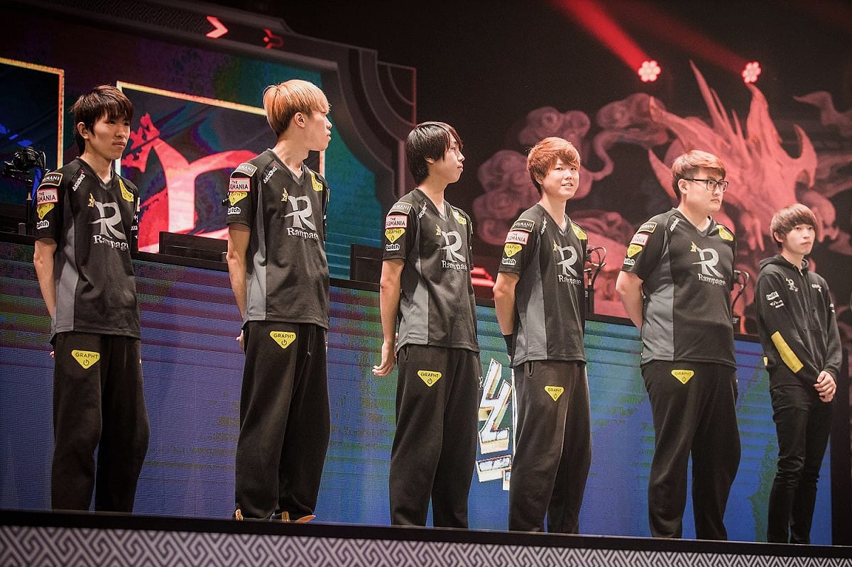 昨（25）日《英雄聯盟》世界賽入圍賽中，日本戰隊RPG苦吞兩敗。 圖：翻攝自 LoL Esports Photos flickr