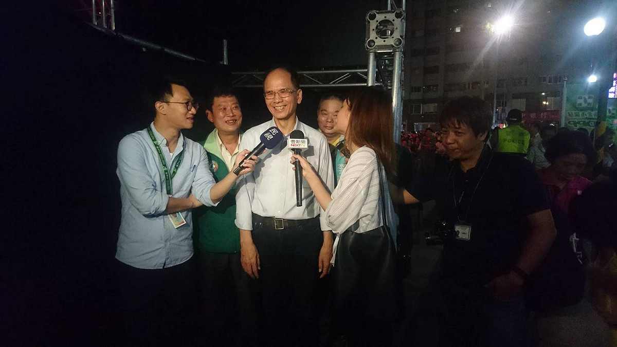 儘管一直公開表示無意願再參選，部分新北市議員仍向游錫堃不斷喊話盼由他出線參選新北市長。 圖：翻攝新北市議員陳啟能臉書