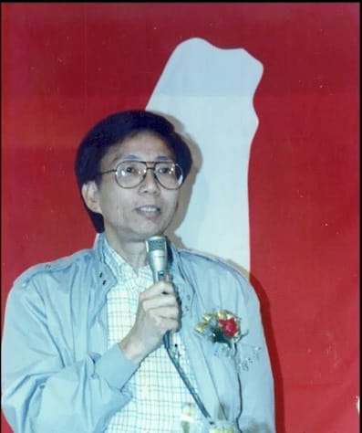 王康陸闖關來台，現身演講，不久後被捕。 圖：台獨聯盟/提供（資料照）