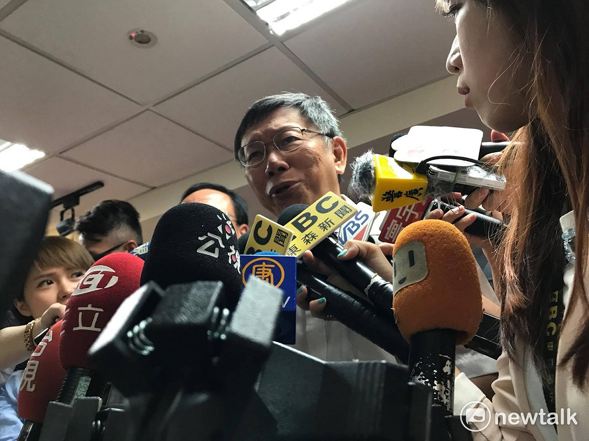 台北市長柯文哲。 圖：周煊惠 / 攝