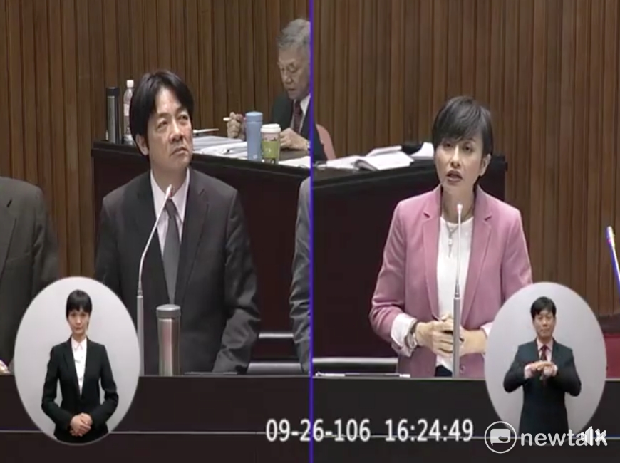 台北地檢署今（27日）表示，將分案調查中華統一促進黨的金流，是否來自中國等國家、是否違反組織犯罪條例、政治獻金法等。對此，民進黨立委邱議瑩則說，面對幫派用政黨名義包裝，做出危害政治安事情，檢調就應該要「硬起來」，這是非常好的事。 圖：翻攝國會直播頻道