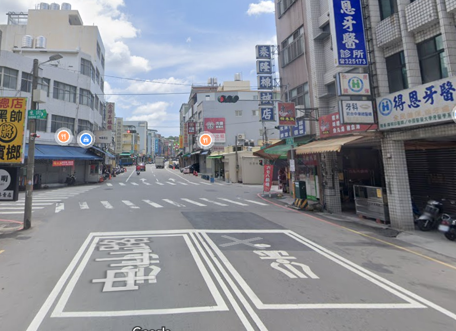 苗栗機車騎士返家竟遭員警追至家門口開罰，經法官調查撤罰。 圖：翻攝自Google Map（示意圖）