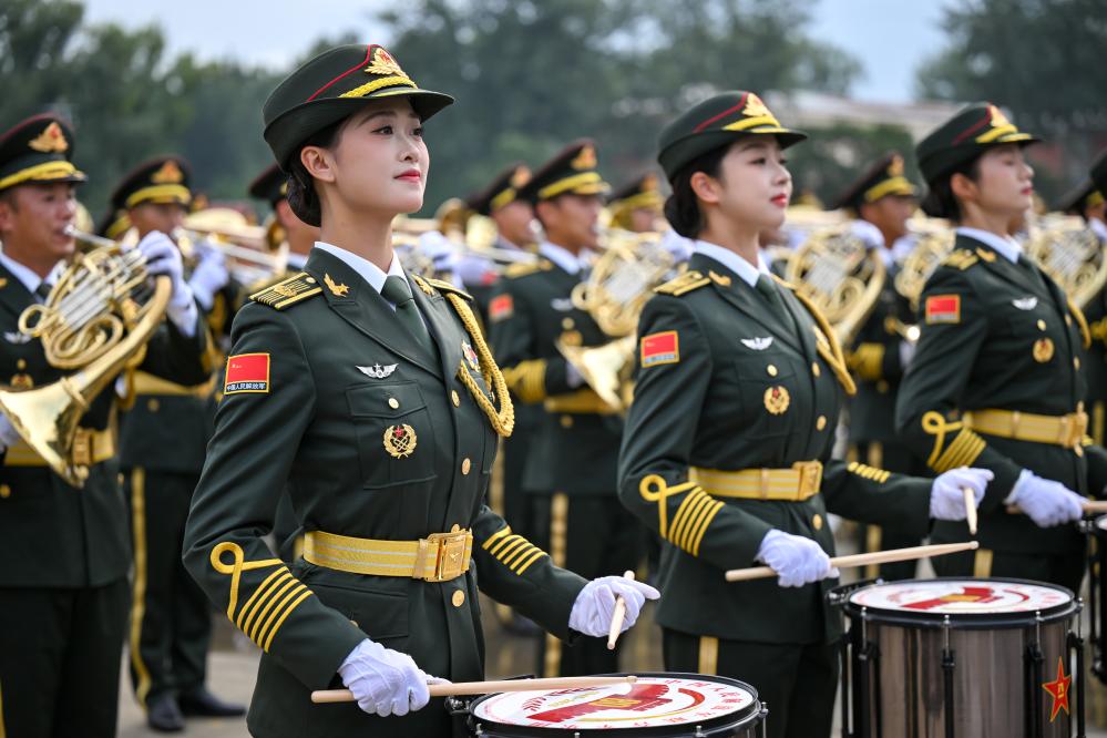 為紀念中國人民抗日戰爭暨世界反法西斯戰爭勝利80周年，中國定於9月3日進行大規模閱兵行動。 圖：翻攝陸網/新華網
