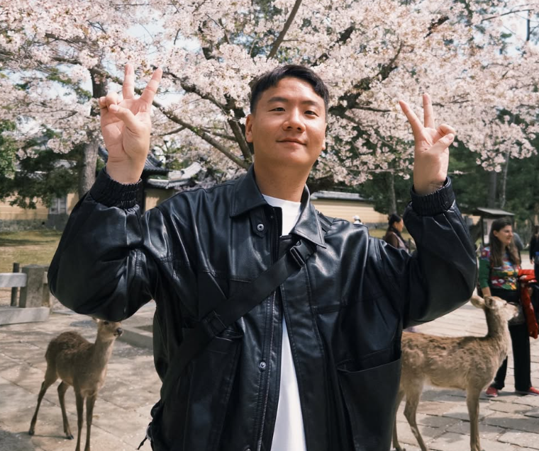 阿翰學習日文多年。 圖：翻攝自阿翰po影片 IG