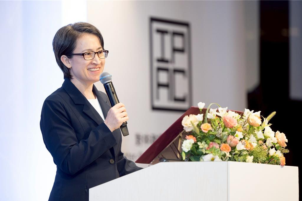 蕭美琴26日晚間出席「對中政策跨國議會聯盟（IPAC）晚宴」 圖：總統府提供