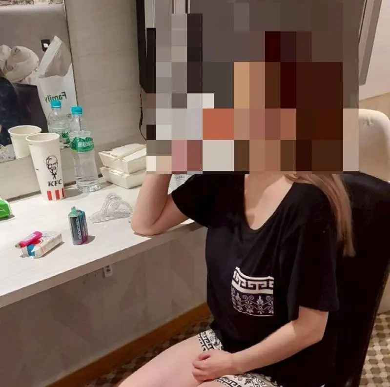 台中市警方查獲7名女子涉嫌賣淫，將依社維法裁處。 圖：警方提供