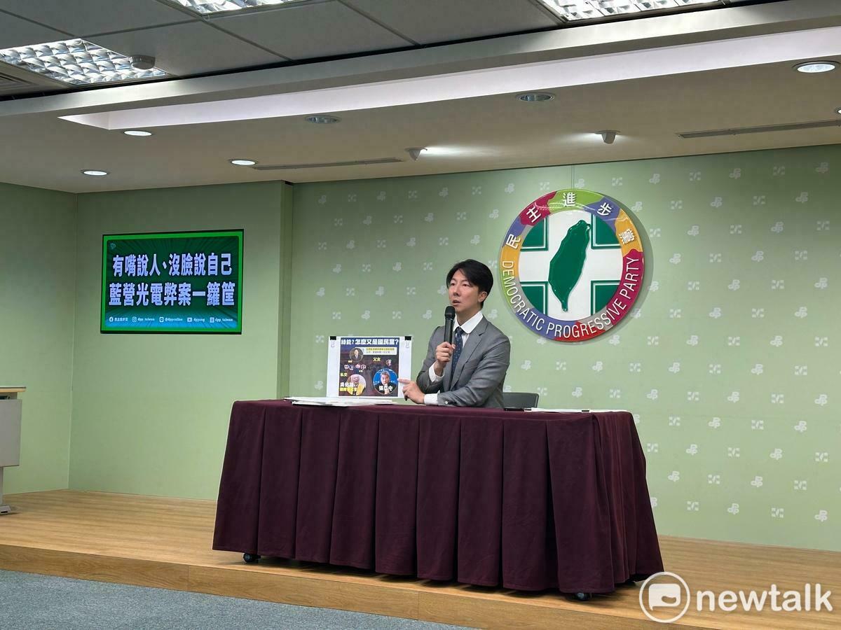 吳崢說，國民黨視司法獨立於無物。 圖：高逸帆／攝