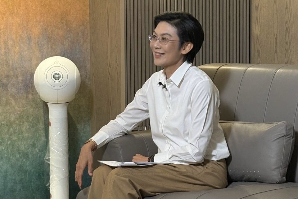 林岱樺明確表示將繼續投入高雄市長選戰。 圖：林岱樺辦公室/提供