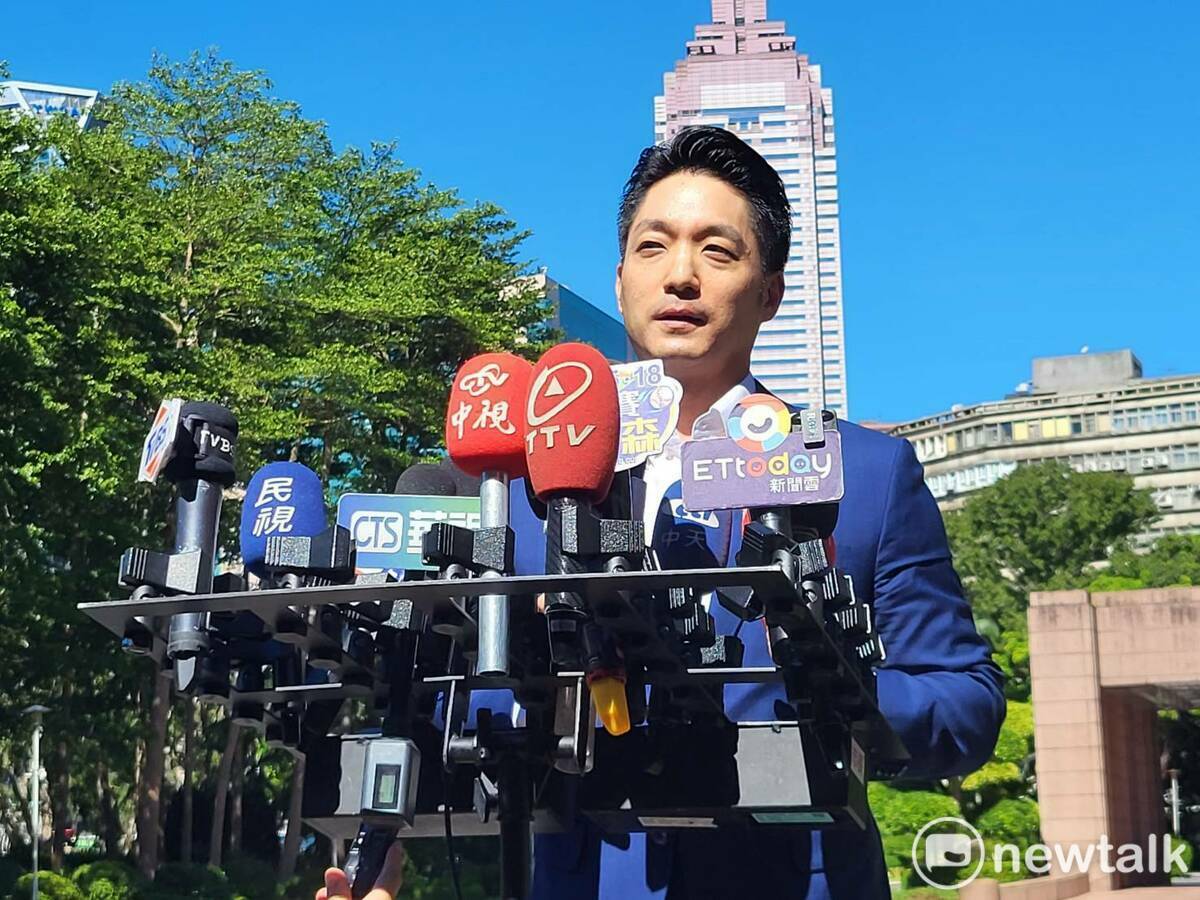 台北市長蔣萬安赴行政院院會。 圖：高逸帆／攝