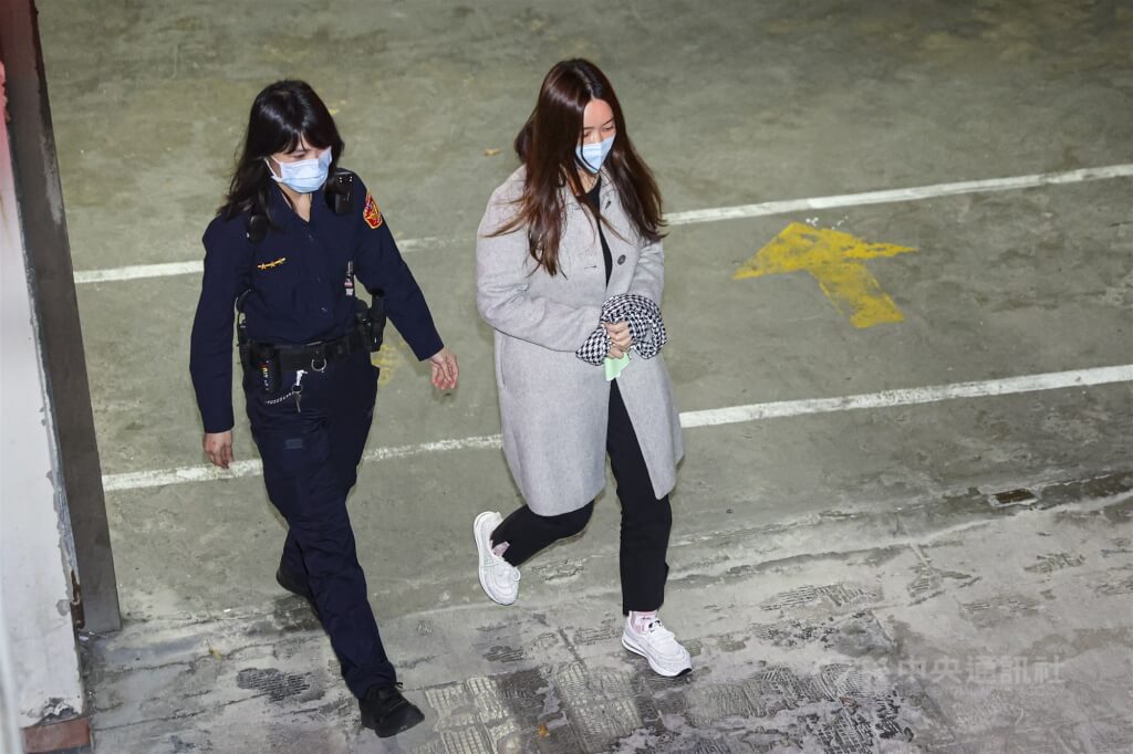 民進黨台北市議員陳怡君（右）。（中央社檔案照片）