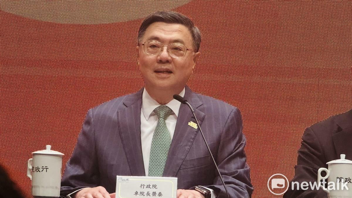 行政院長卓榮泰。（資料照片） 圖：謝莉慧/攝