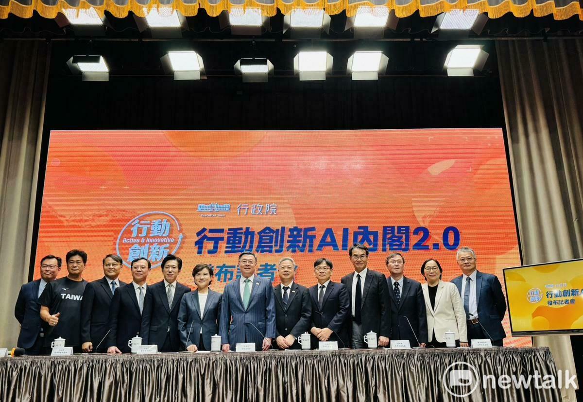 對於藍營批評內閣改組只是小風吹，做做樣子？行政院長卓榮泰強調，做任何調整都無法被滿足，虛心請求大家給時間做出成績，「給我們時間，我們有信心」。 圖：謝莉慧/攝
